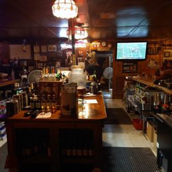 The Arena Bar - The rustic inside