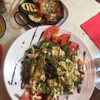Tuscania - Lucca salad and veg/Parm - Mediterranean Near Me - Barcelona, B Tuscania - Lucca salad and veg/Parm - Mediterranean Near Me - Barcelona, B