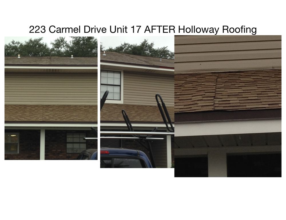 Slide of Holloway Roofing Unlimited