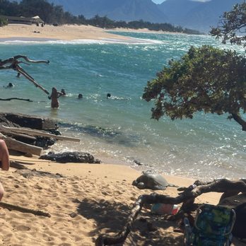 Baldwin Beach Park - Turtle chilling on the sand - Parks Near Me - Paia, Hawaii