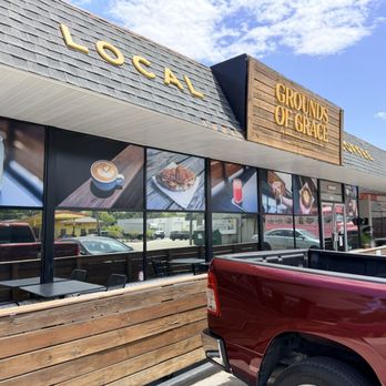 Grounds of Grace - From the outside. Decent parking space outside. - Coffee Roasteries Near Me - Jacksonville, Florida Grounds of Grace - From the outside. Decent parking space outside. - Coffee Roasteries Near Me - Jacksonville, Florida