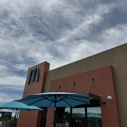 The only McDonald's with BLUE arches
