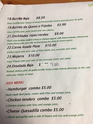 Menu photo 4 Las Delicias Quincy, FL