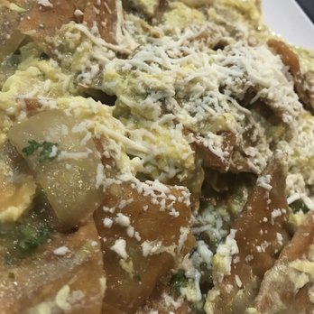 Carlos Pancake House - Chilaquiles with Green Salsa - Mexican Near Me - Crystal Lake, Illinois Carlos Pancake House - Chilaquiles with Green Salsa - Mexican Near Me - Crystal Lake, Illinois
