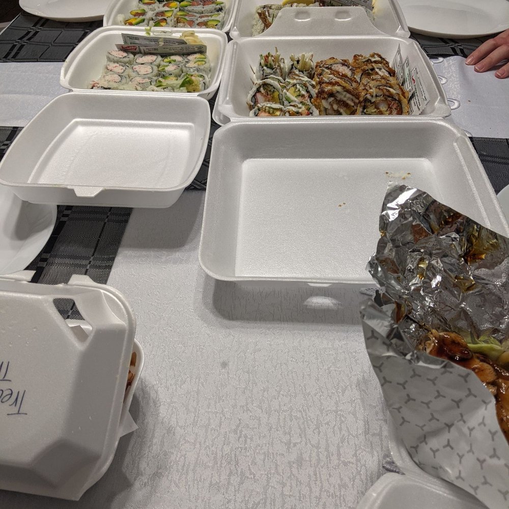 a long table of food a long table of food