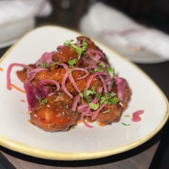 Von's 1000 Spirits - Crispy Bang Bang Chicken - New American Near Me - Seattle, Washington Von's 1000 Spirits - Crispy Bang Bang Chicken - New American Near Me - Seattle, Washington