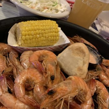Big Al's Seafood - 1lb boiled shrimp, corn, crawfish pie and a side of coleslaw. - Seafood Near Me - Houma, Louisiana Big Al's Seafood - 1lb boiled shrimp, corn, crawfish pie and a side of coleslaw. - Seafood Near Me - Houma, Louisiana