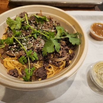Nguyen's Kitchen - Garlic Noodles and Beef Bulgogi - Vietnamese Near Me - Orange, California