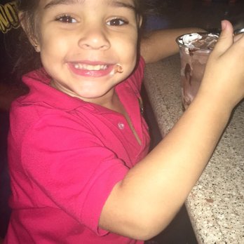 Casablanca - My daughter our first time here enjoying her chocolate ice cream - Seafood Near Me - Miami, Florida Casablanca - My daughter our first time here enjoying her chocolate ice cream - Seafood Near Me - Miami, Florida