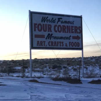 Four Corners Monument - I may or may not have made yellow snow - a lady never tells. - Landmarks & Historical Buildings Near Me - Teec Nos Pos, New Mexico