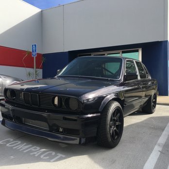 Lang Racing Development - LS-Swapped BMW E30 in for repair work and track prep - Auto Repair Near Me - Lake Forest, California Lang Racing Development - LS-Swapped BMW E30 in for repair work and track prep - Auto Repair Near Me - Lake Forest, California
