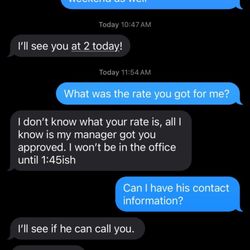 Hertz Rent A Car - Taking with the sales rep Jerry Patrick.