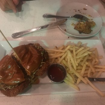 Hungry Crowd - Kathy burger (large enough for two) and pork ribs! - New American Near Me - Los Angeles, California