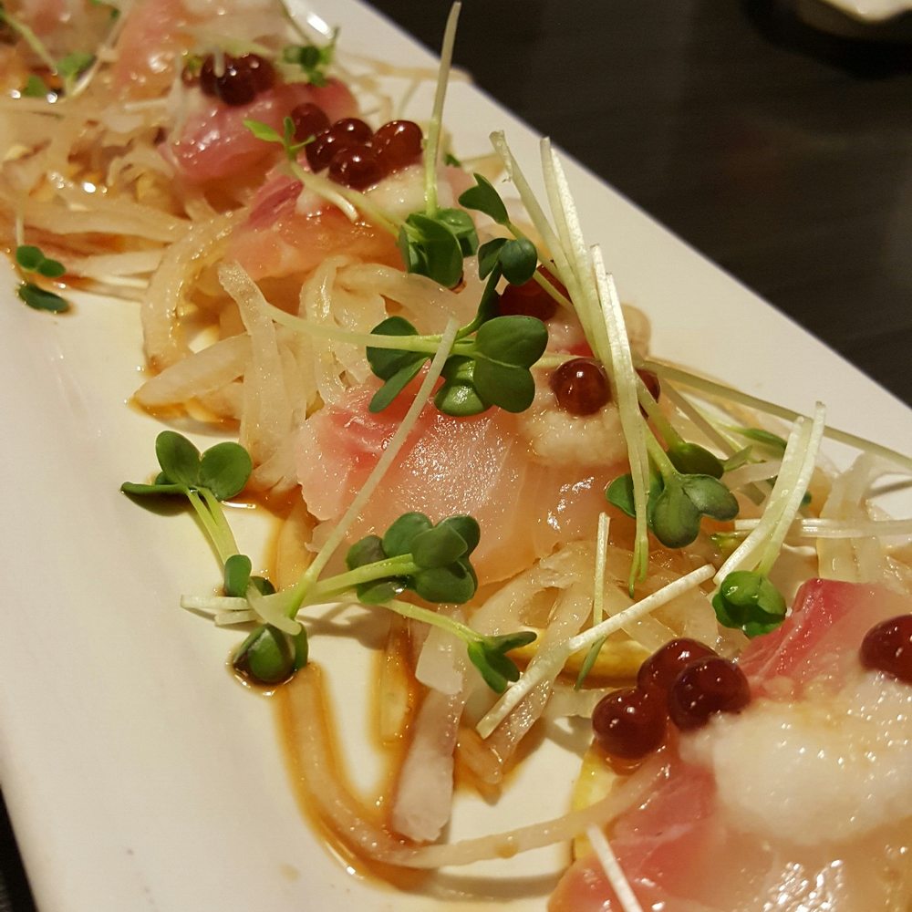 Ichiza 1 Original - Red Snapper Carpaccio - Sushi Bars Near Me - Las Vegas, Nevada Ichiza 1 Original - Red Snapper Carpaccio - Sushi Bars Near Me - Las Vegas, Nevada