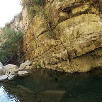 Santa Paula Canyon Falls - The 3rd punch bowl. - Hiking Near Me - Santa Paula, California Santa Paula Canyon Falls - The 3rd punch bowl. - Hiking Near Me - Santa Paula, California