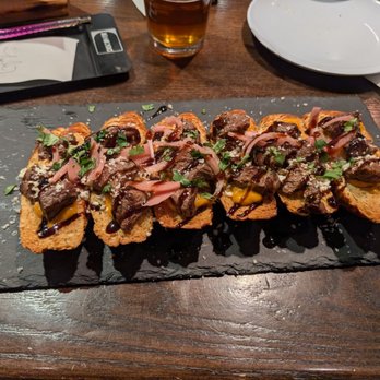 Three22 Kitchen & Cocktails - Cojita steak brushetta - Tacos Near Me - Aberdeen, South Dakota Three22 Kitchen & Cocktails - Cojita steak brushetta - Tacos Near Me - Aberdeen, South Dakota