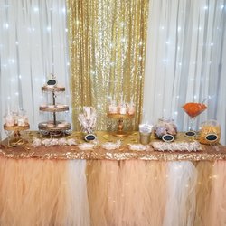 Personalized Treats - 1st Birthday Sweets and Treats table.