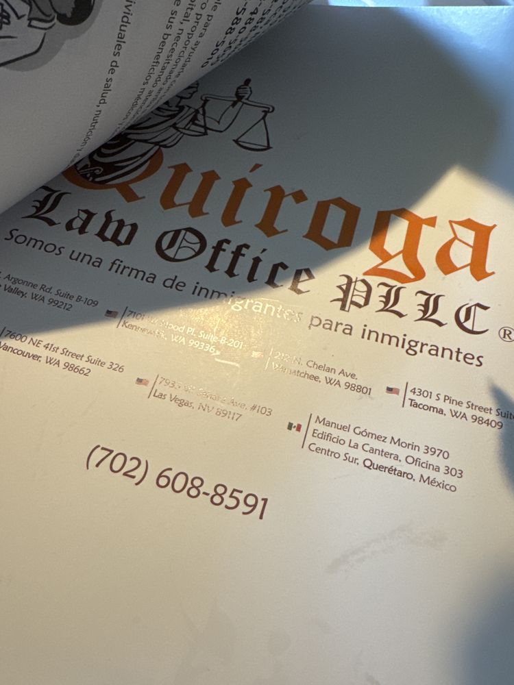 Quiroga Law Office - immigration attorney in Las Vegas, NV
