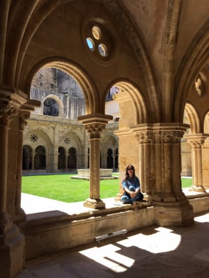 Old Cathedral of Saint Mary of Coimbra by null