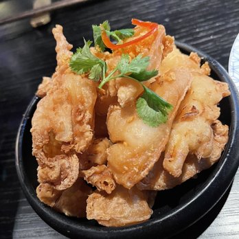 Mott 32 - Crispy squid (i didn't taste any baby corn) - Chinese Near Me - Las Vegas, Nevada Mott 32 - Crispy squid (i didn't taste any baby corn) - Chinese Near Me - Las Vegas, Nevada