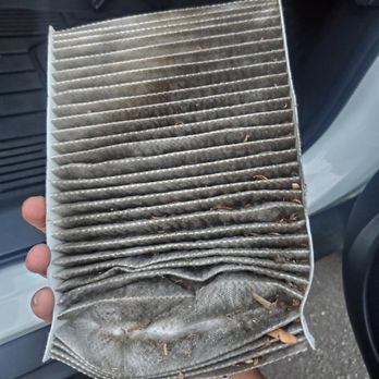 Hilltop Nissan - Dirty cabin air filter - Clearly not replaced - Car Dealers Near Me - East Hanover, New Jersey Hilltop Nissan - Dirty cabin air filter - Clearly not replaced - Car Dealers Near Me - East Hanover, New Jersey