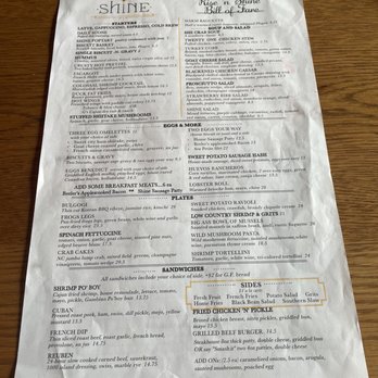 Shine - New American Near Me - Hendersonville, North Carolina
