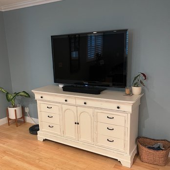 Flippin Heirlooms - She painted the interior drawers a nice blue for us and even helped us load it into our truck - Furniture Stores Near Me - Tyler, Texas
