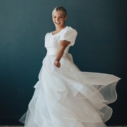 Gowns By Pamela - Bridal Gown Rental - Joy bodice & Paige Combo