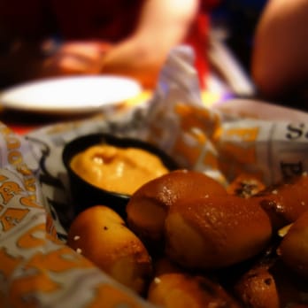 P.J. Whelihan's Pub + Restaurant - Reading - The fanciest thing on the menu - pretzel bites that you dip in melted cheese. Eat one at a time with your pinky out; it's classy. - Sports Bars Near Me - West Lawn, Pennsylvania P.J. Whelihan's Pub + Restaurant - Reading - The fanciest thing on the menu - pretzel bites that you dip in melted cheese. Eat one at a time with your pinky out; it's classy. - Sports Bars Near Me - West Lawn, Pennsylvania