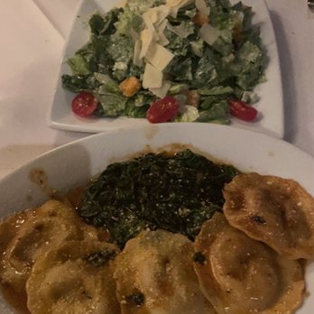 Ruth's Chris Steak House - CAESAR SALAD*, VEAL OSSO BUCO RAVIOLI - Steakhouses Near Me - Princeton, New Jersey