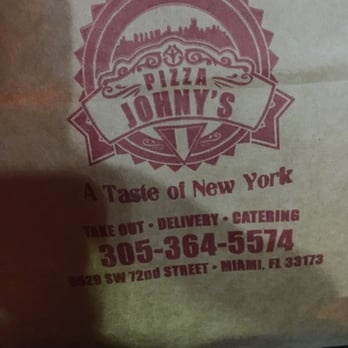 Pizza Johny's - Cute to go bags too! - Pizza Near Me - Miami, Florida Pizza Johny's - Cute to go bags too! - Pizza Near Me - Miami, Florida