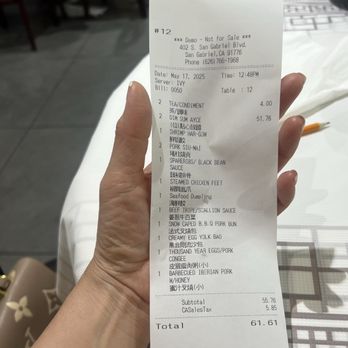 Bistro 1968 - Dim Sum Near Me - San Gabriel, California
