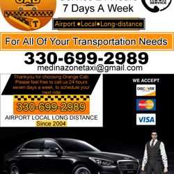 Akron Orange Cab - Fast dependable transportation Serving all of Ohio