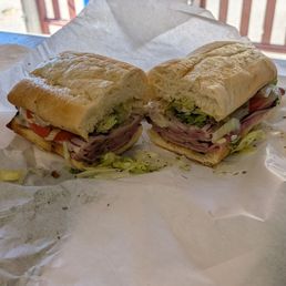 Ham and Swiss sandwich Ham and Swiss sandwich