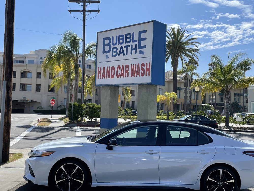 Bubble Bath Hand Car Wash