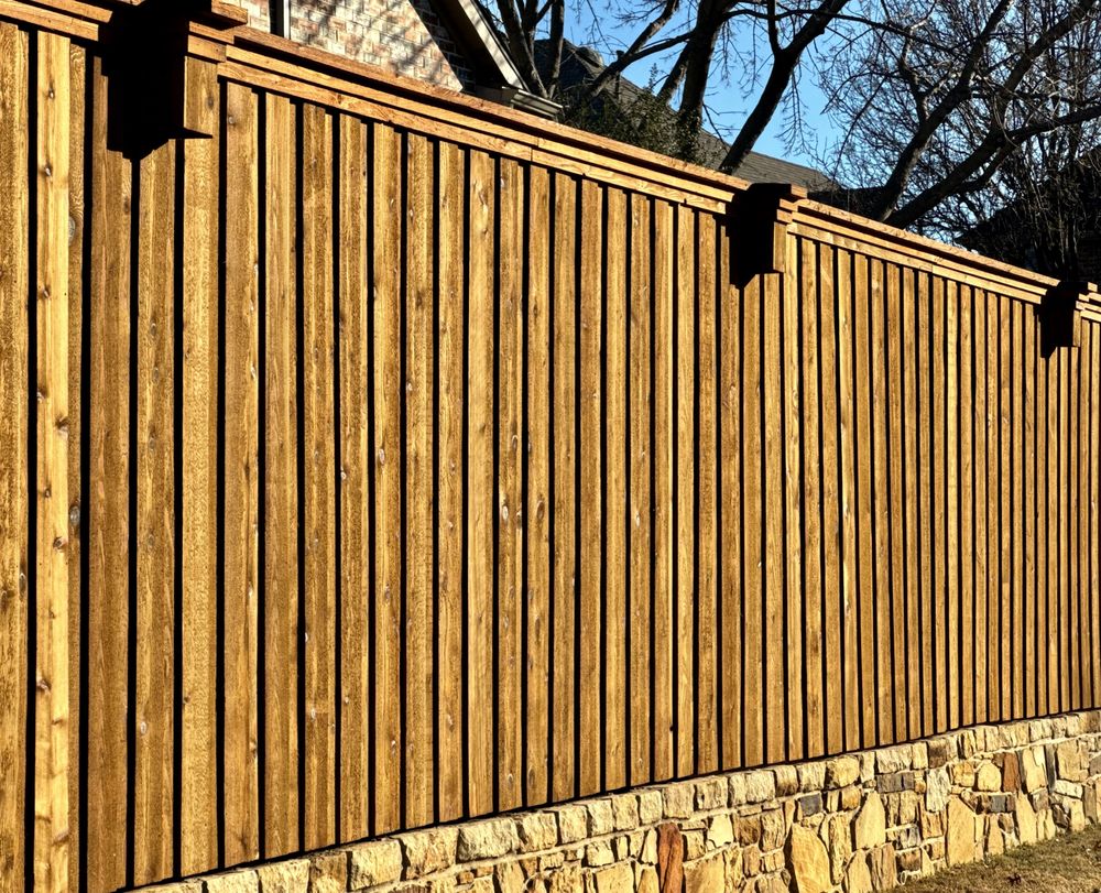 Slide of Grizzly Fence and Patio