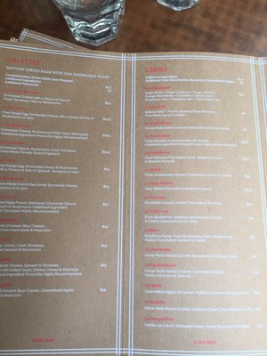 Menu photo 1 La Petite Crêperie Melbourne, VIC Menu photo 1 La Petite Crêperie Melbourne, VIC