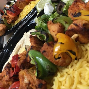 Fatima's Grill - Awesome kabob plate..was delish - Mediterranean Near Me - Downey, California Fatima's Grill - Awesome kabob plate..was delish - Mediterranean Near Me - Downey, California