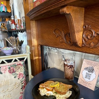 The Modern Rose - Egg sandwich with gluten free bread . - Coffee & Tea Near Me - Deerfield Beach, Florida The Modern Rose - Egg sandwich with gluten free bread . - Coffee & Tea Near Me - Deerfield Beach, Florida