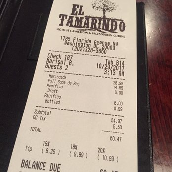 El Tamarindo - Mexican Near Me - Washington, DC, District of Columbia