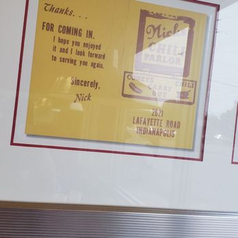 Nick's Chili Parlor - Fast Food Near Me - Indianapolis, Indiana