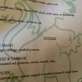 Limericks Tavern - A glimpse of entrees at Limericks that caught my eye - New American Near Me - Alhambra, California