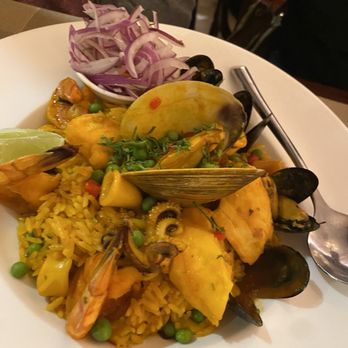 La Limeña Grill - Arroz Chaufa de Mariscos - Peruvian Near Me - Rockville, Maryland