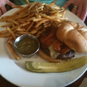Blackthorn Pub - Spicy Bacon Burger - Pubs Near Me - Holly, Michigan Blackthorn Pub - Spicy Bacon Burger - Pubs Near Me - Holly, Michigan