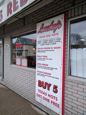 Luckys Texas Red Hots