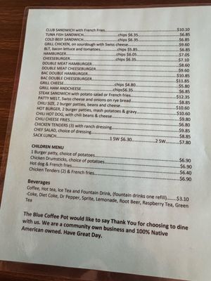 Blue Coffee Pot Restaurant by null