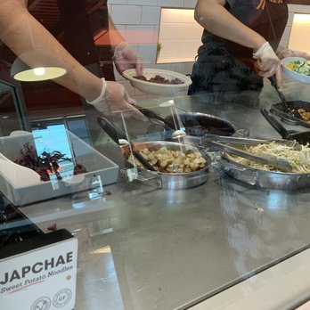 BIBIBOP Asian Grill - Beans, sprouts, or potatoes. - Salad Near Me - Columbus, Ohio