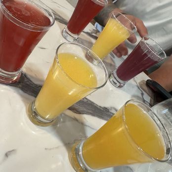 Teas Your Spirits - Mimosa flight - Tea Rooms Near Me - Hilliard, Ohio