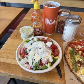 Blaze Pizza - Bacon Bliss - Side (RAILS) - Salad Near Me - Marina, California Blaze Pizza - Bacon Bliss - Side (RAILS) - Salad Near Me - Marina, California