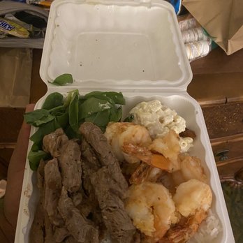 Sam's Kitchen - Steak with no garlic shrimp. SMH. - Food Stands Near Me - Honolulu, Hawaii Sam's Kitchen - Steak with no garlic shrimp. SMH. - Food Stands Near Me - Honolulu, Hawaii